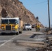 Cal Fire, California Task Force 3 and Ejercito Mexicano Rescate respond to the Palisades wildfire in California.