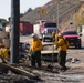 Cal Fire, California Task Force 3 and Ejercito Mexicano Rescate respond to the Palisades wildfire in California.