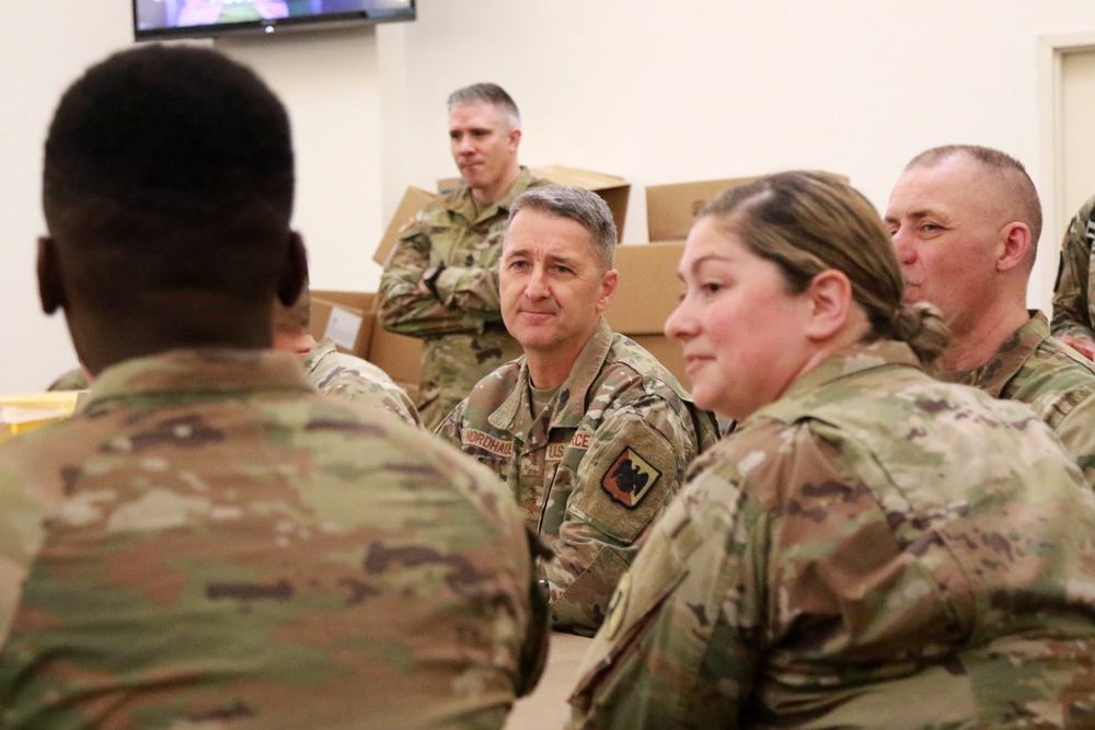 Chief of National Guard Bureau Meets with Service Members Supporting 60th Presidential Inauguration