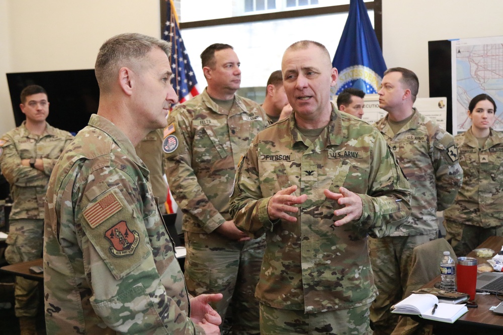 Chief of National Guard Bureau Meets with Service Members Supporting 60th Presidential Inauguration