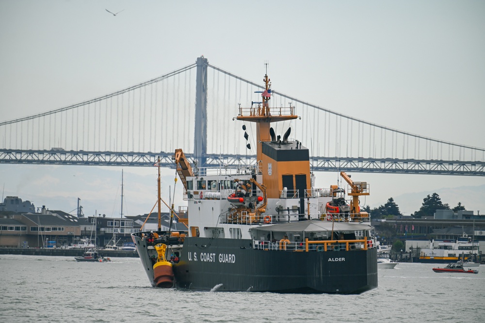 USCGC Alder working Aids