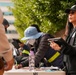 FEMA Disaster Survivor Assistance team and volunteers assist wildfire survivors at the Run with Us community event in Pasadena, California