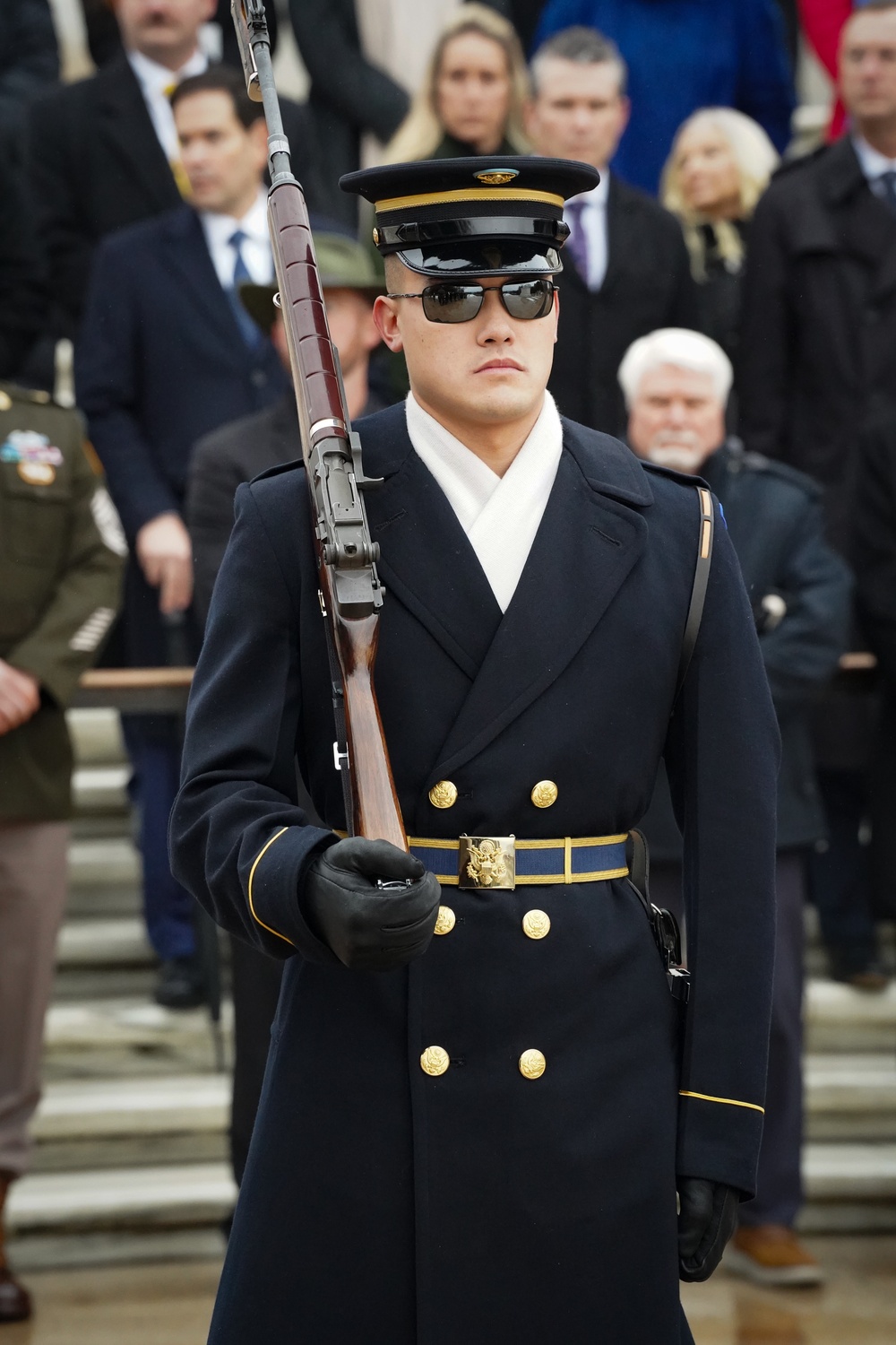 President-Elect Trump and Vice President-Elect Vance visit Arlington National Cemetery in advance of Inauguration Day