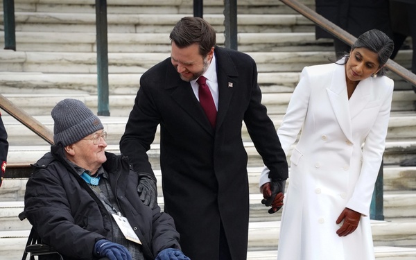 President-Elect Trump and Vice President-Elect Vance visit Arlington National Cemetery in advance of Inauguration Day