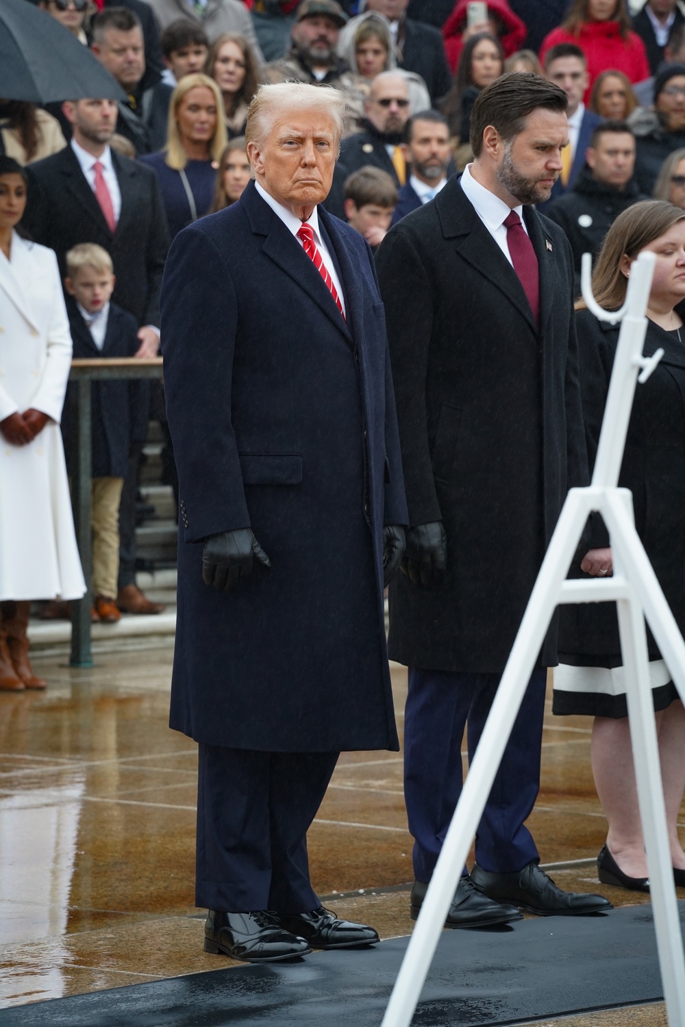 President-Elect Trump and Vice President-Elect Vance visit Arlington National Cemetery in advance of Inauguration Day