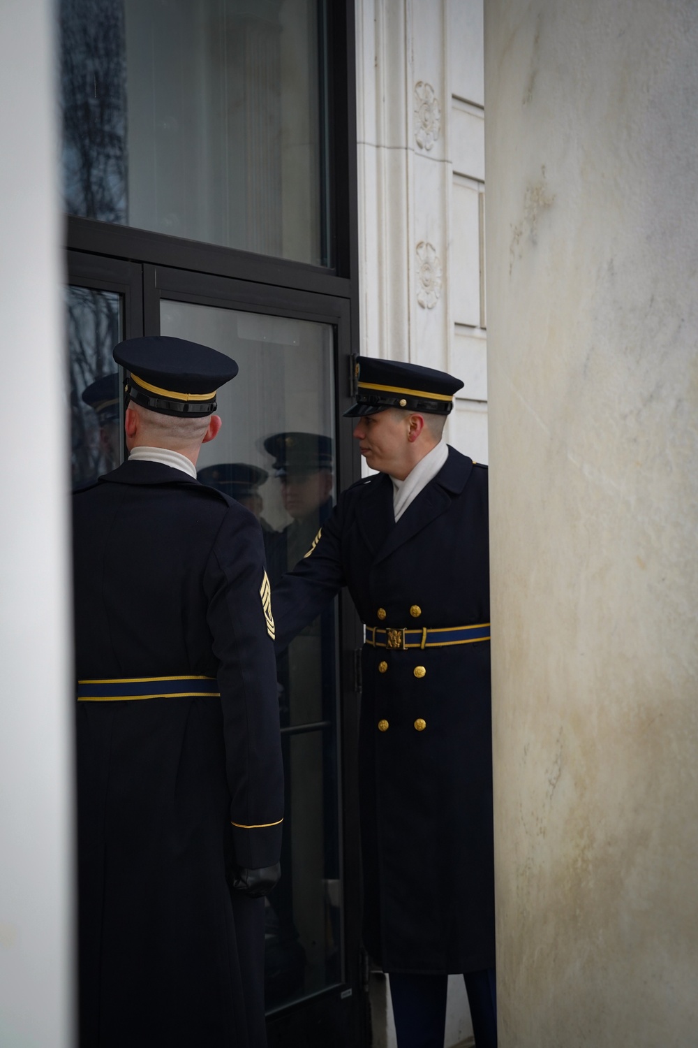 President Elect Trump and Vice President-Elect Vance visit Arlington National Cemetery in advance of Inauguration Day