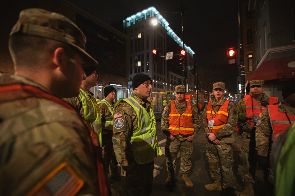 Oklahoma National Guardsmen Provide Security for Political Demonstration as Part of Joint Task Force-District of Columbia