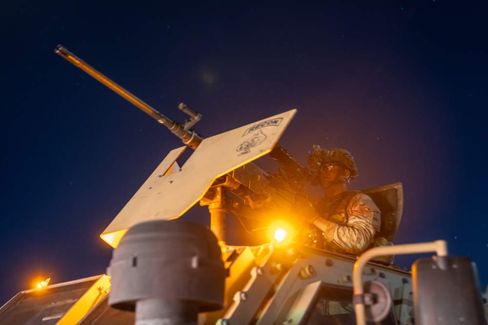 2-37AR Mortars Conduct MMG Gunnery