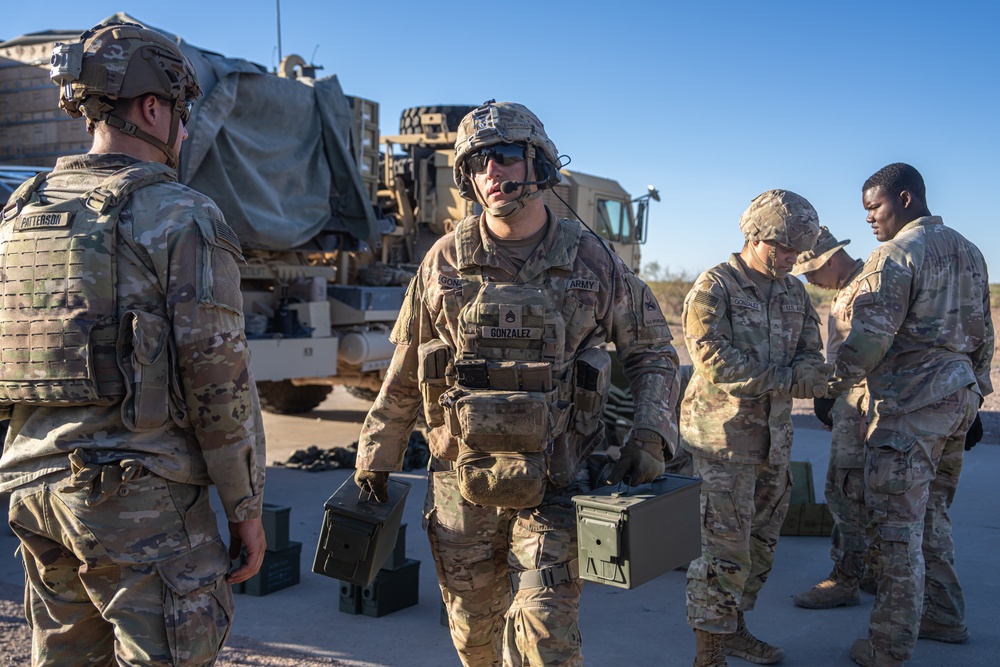 2-37AR Mortars Conduct MMG Gunnery