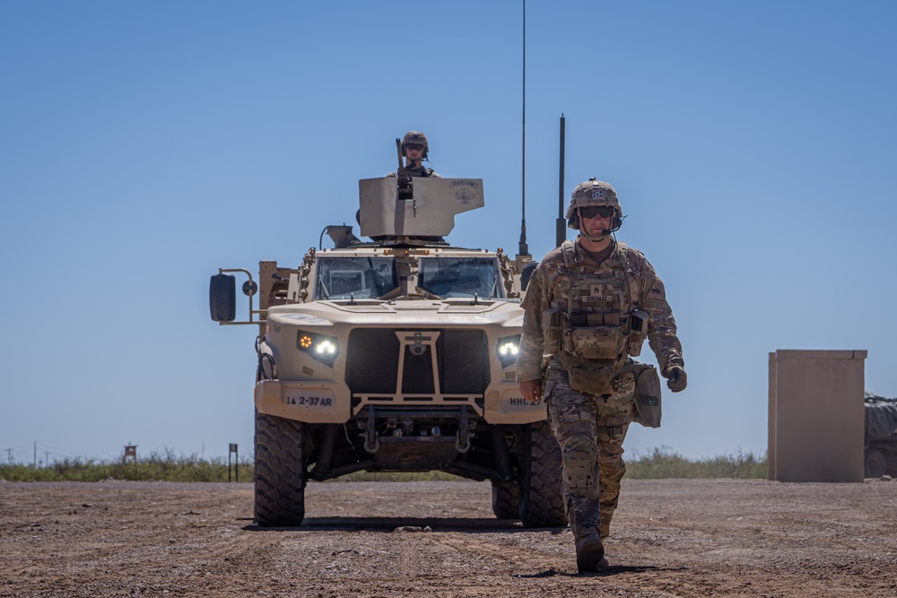 2-37AR Mortars Conduct MMG Gunnery