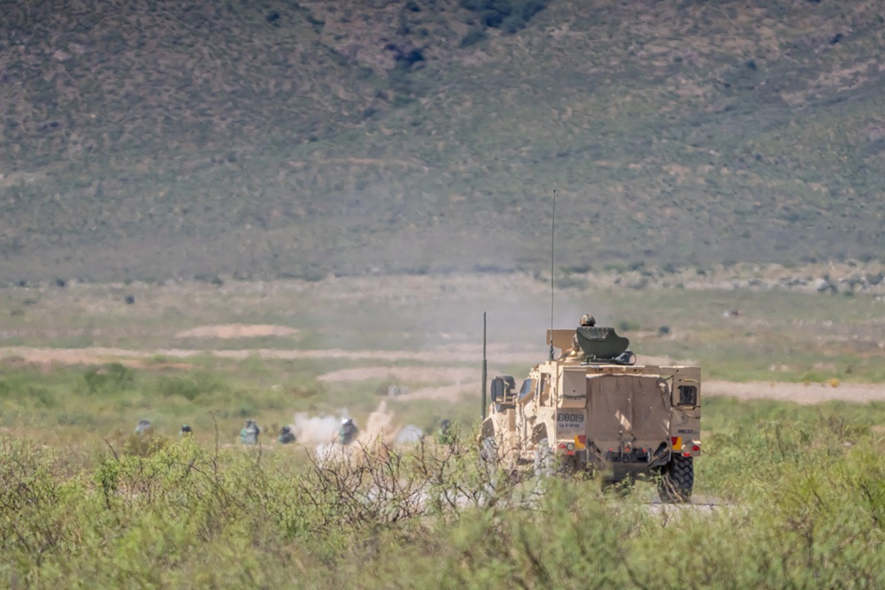 2-37AR Mortars Conduct MMG Gunnery