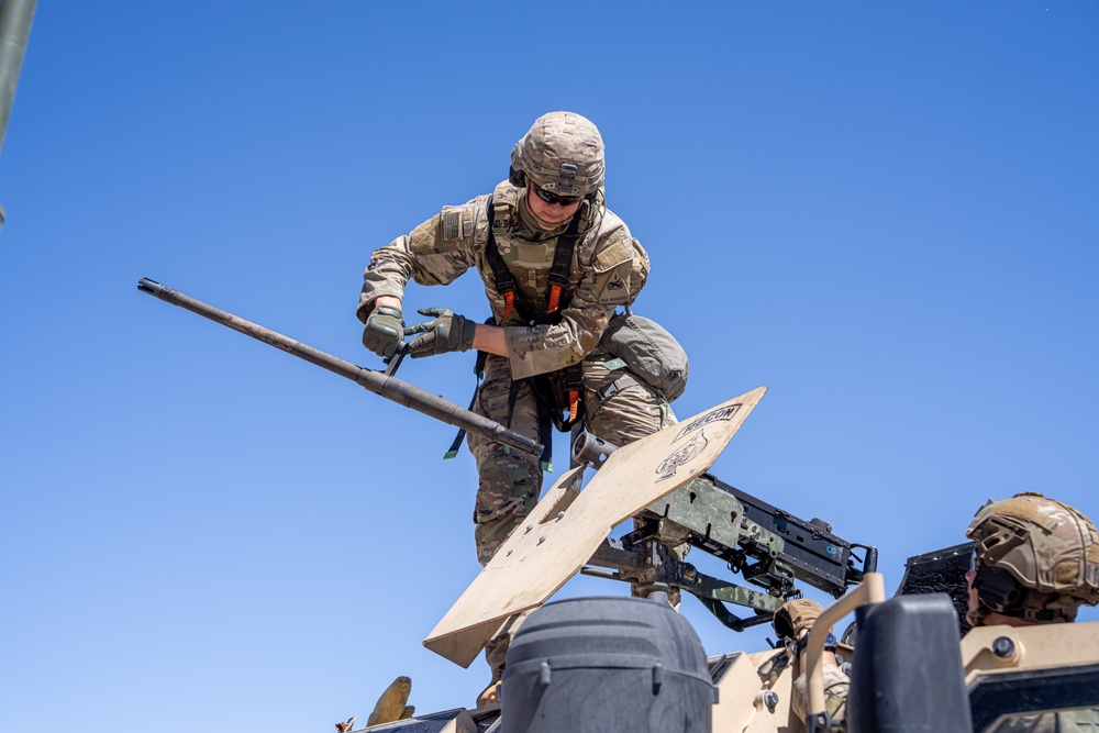 2-37AR Mortars Conduct MMG Gunnery