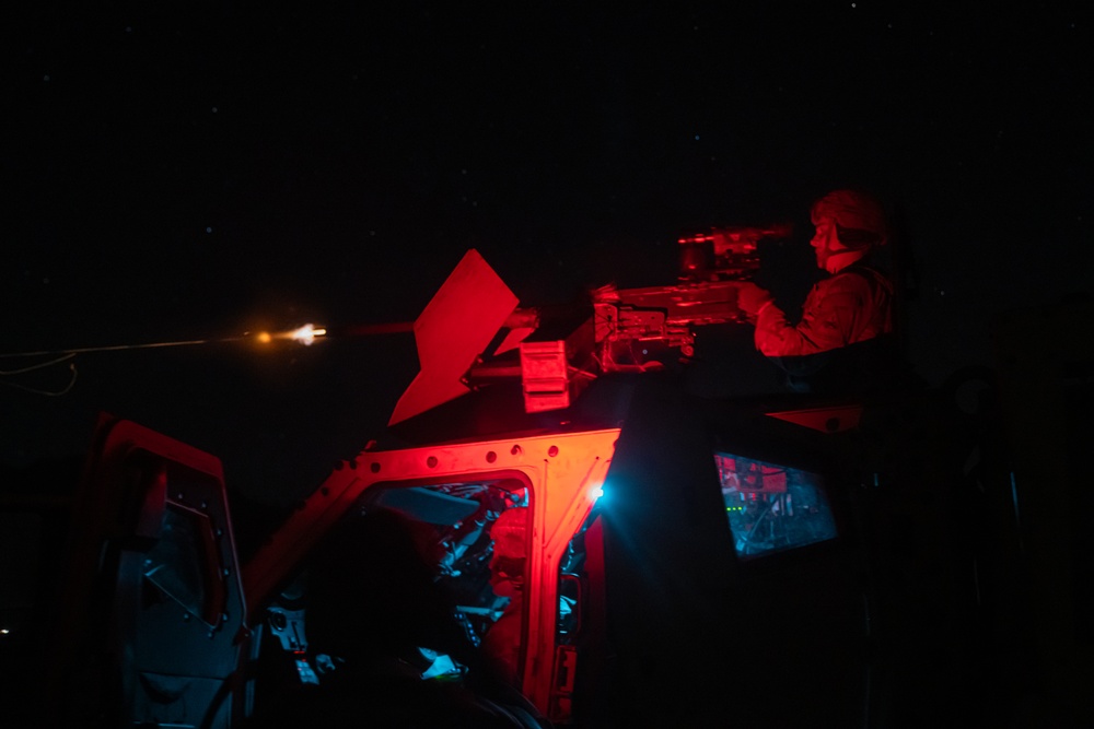 2-37AR Mortars Conduct MMG Gunnery