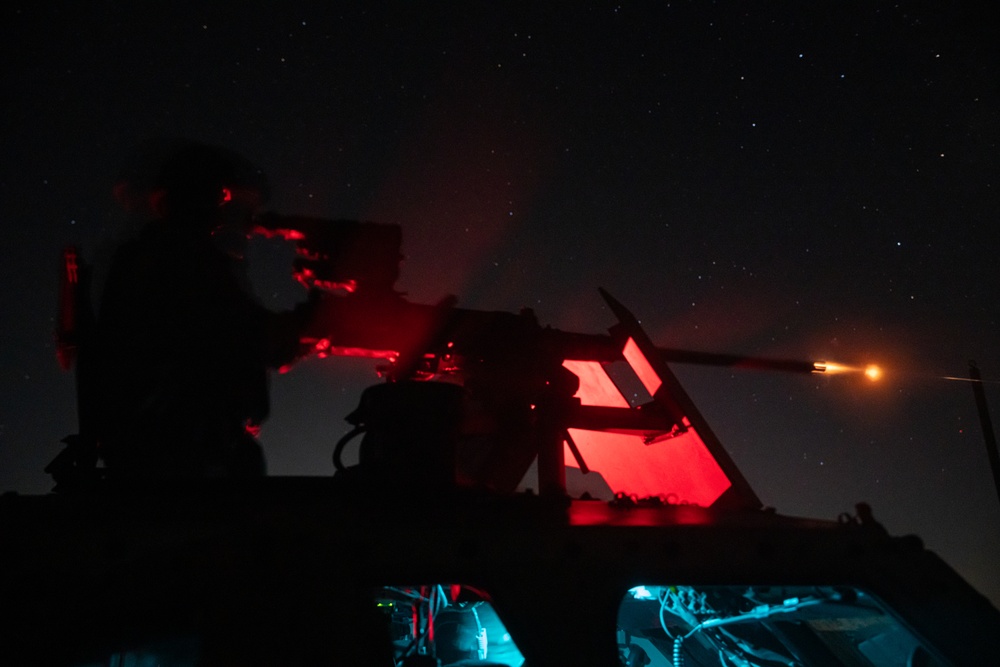 2-37AR Mortars Conduct MMG Gunnery