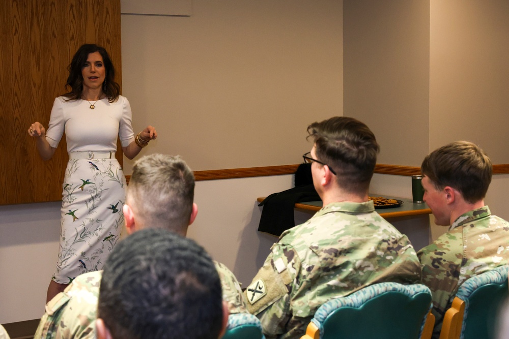 Congresswoman Nancy Mace visits South Carolina National Guardsmen supporting upcoming 60th Presidential Inauguration