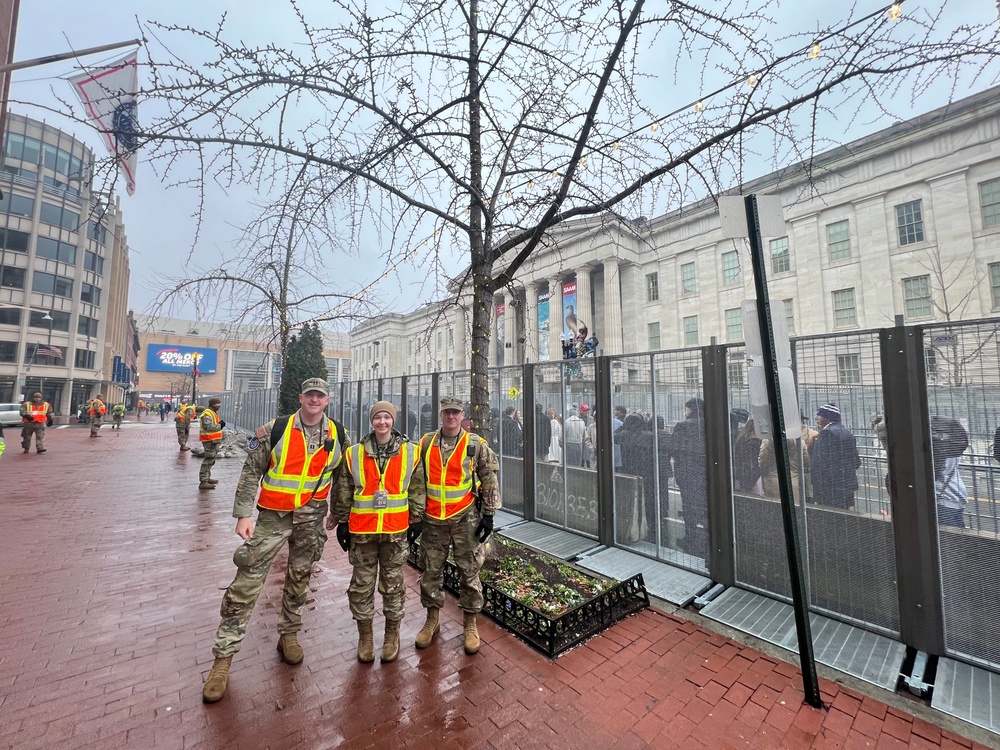 South Carolina Army National Guard Soldiers Provide Support for 60th Presidential Inauguration