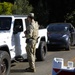 149th CBRN Company, 270th MP Company, and 40th MP Company maintain Traffic Control Points around Palisades Fire