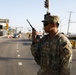 149th CBRN Company, 270th MP Company, and 40th MP Company at Traffic Control Points around Palisades Fire