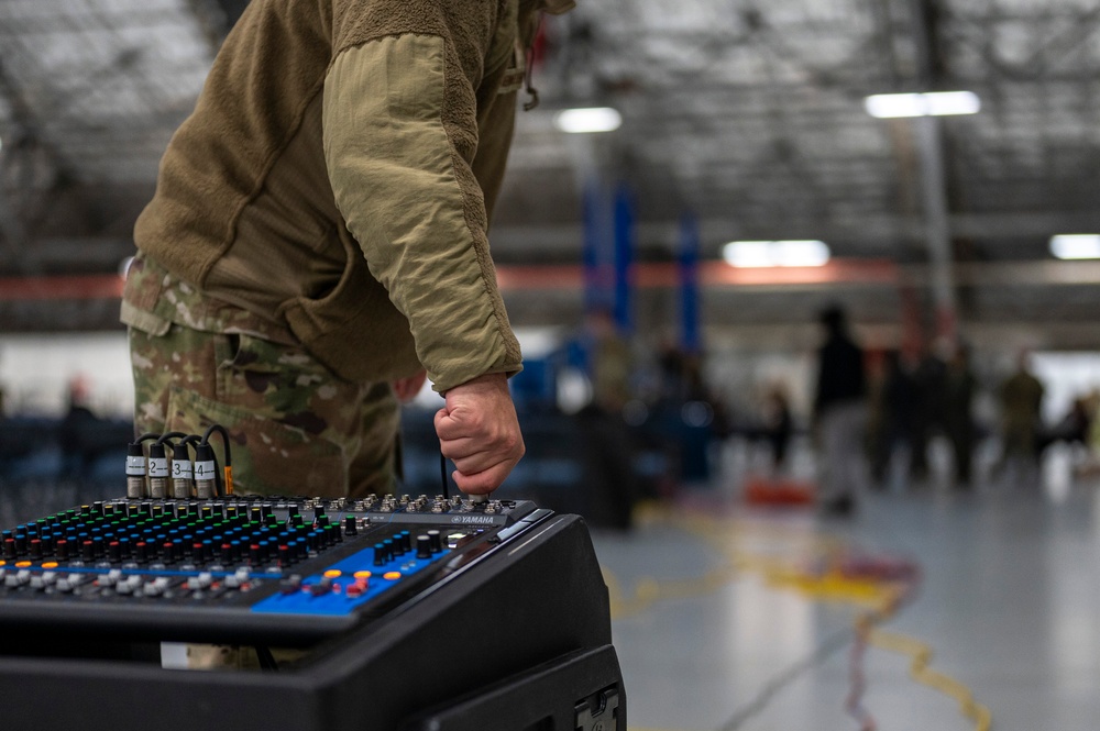 Joint Base Andrews sets up for President Biden’s sendoff ceremony