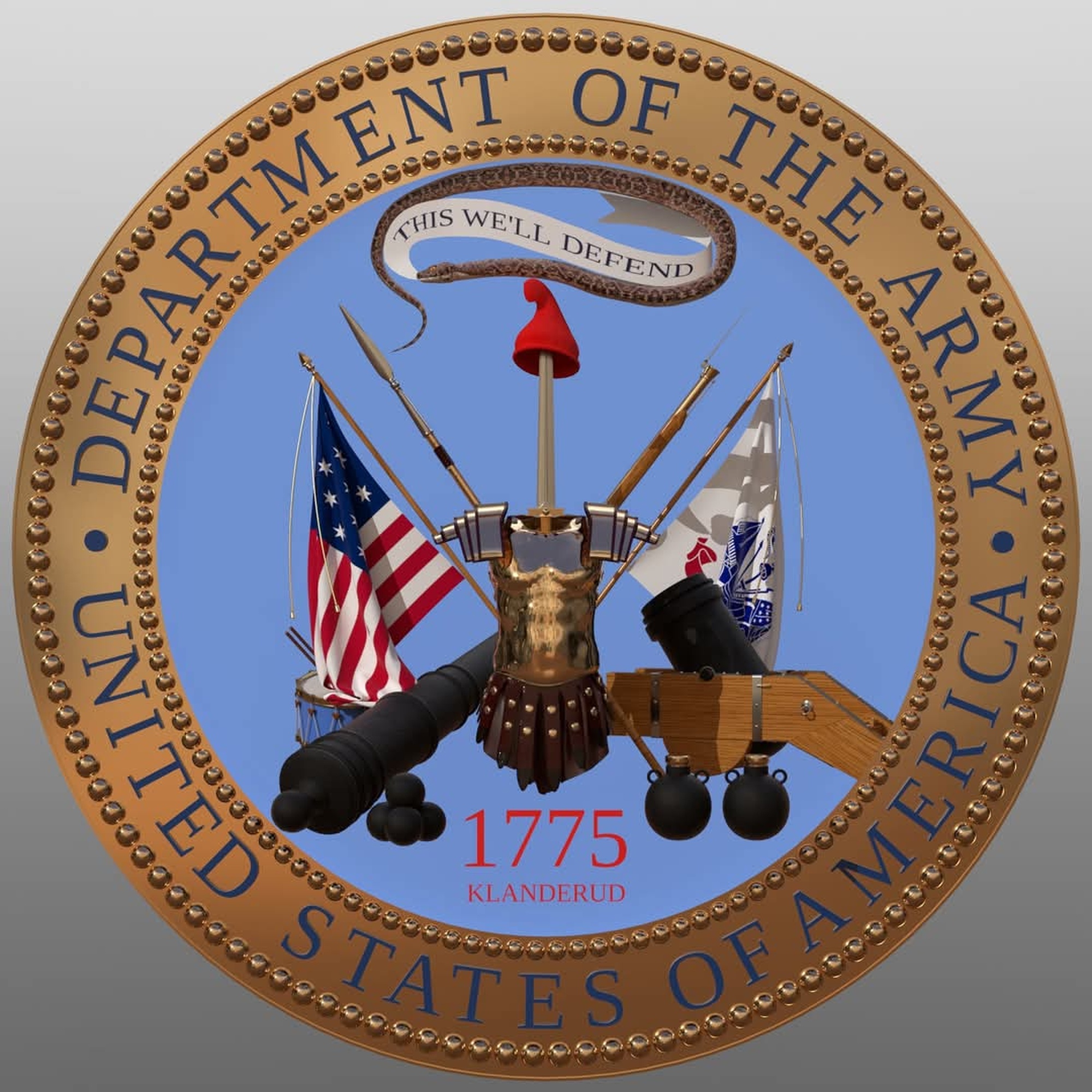 Dept Of The Army Seal