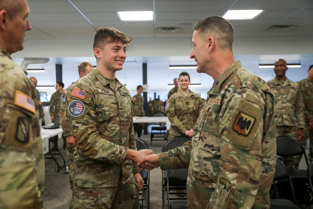 National Guard Bureau leaders meet with Guardsmen supporting 60th Presidential Inauguration