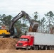 Hurricane Helene Recovery: Temporary Debris Storage and Reduction Site in Lowndes County, Georgia.