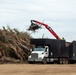 Hurricane Helene Recovery: Temporary Debris Storage and Reduction Site in Lowndes County, Georgia.