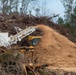 Hurricane Helene Recovery: Temporary Debris Storage and Reduction Site in Lowndes County, Georgia.