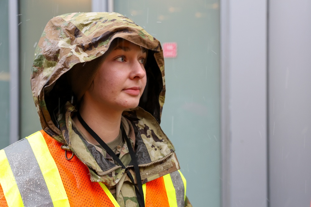 South Carolina Army National Guard Provides Security for Political Demonstration as Part of Joint Task Force-District of Columbia