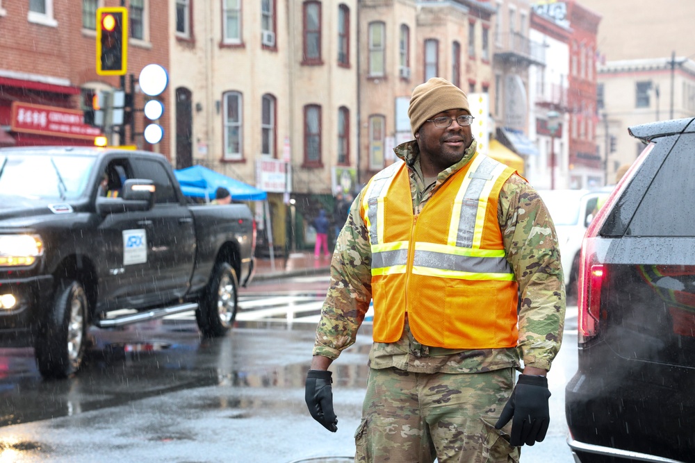 South Carolina Army National Guard Provides Security for Political Demonstration as Part of Joint Task Force-District of Columbia