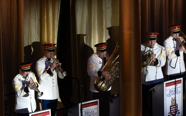 U.S. Army Band “Pershing's Own” performs at President-elect’s Candlelight Dinner