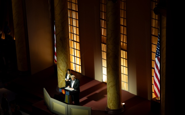 U.S. Army Band “Pershing's Own” performs at President-elect’s Candlelight Dinner