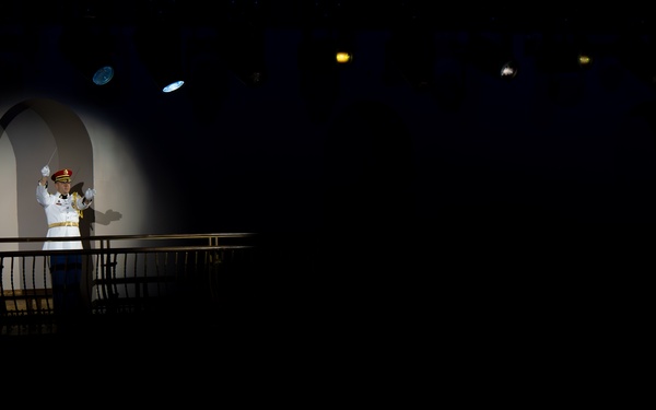U.S. Army Band “Pershing's Own” performs at President-Elect Trump's Candlelight Dinner