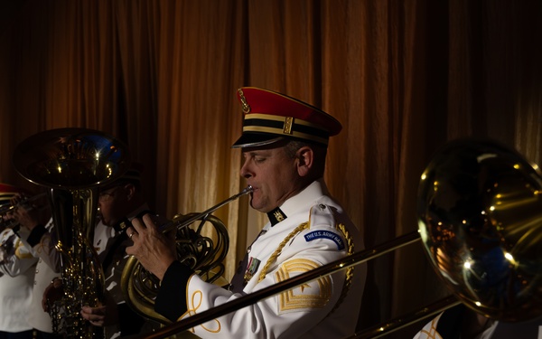 U.S. Army Band “Pershing's Own” performs at President-Elect Trump's Candlelight Dinner