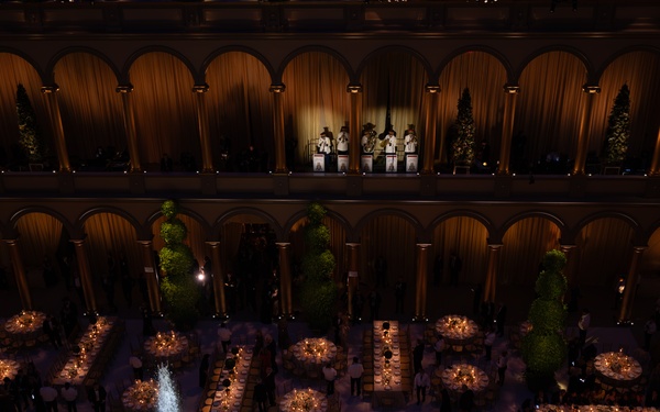 U.S. Army Band “Pershing's Own” performs at President-Elect Trump's Candlelight Dinner