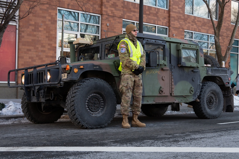 Pennsylvania National Guardsman Provides Support for 60th Presidential Inauguration