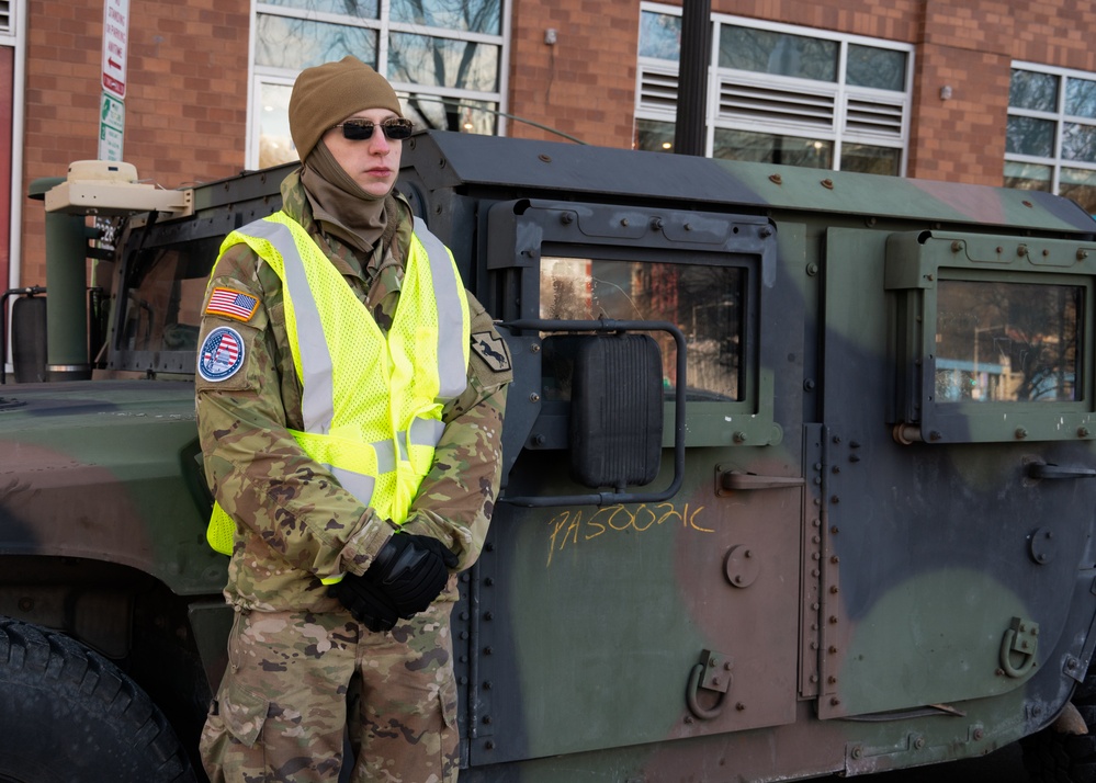 Pennsylvania National Guardsman Provides Support for 60th Presidential Inauguration