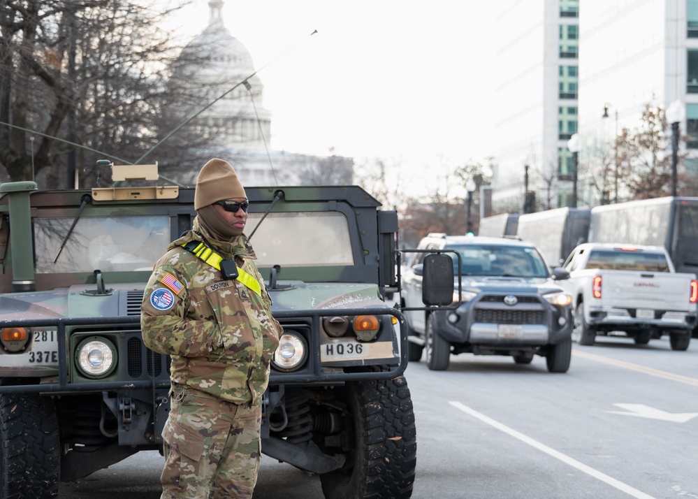 Pennsylvania National Guardsman Provides Support for 60th Presidential Inauguration