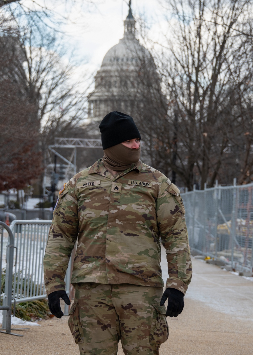 Oklahoma National Guardsman Provides Support for 60th Presidential Inauguration