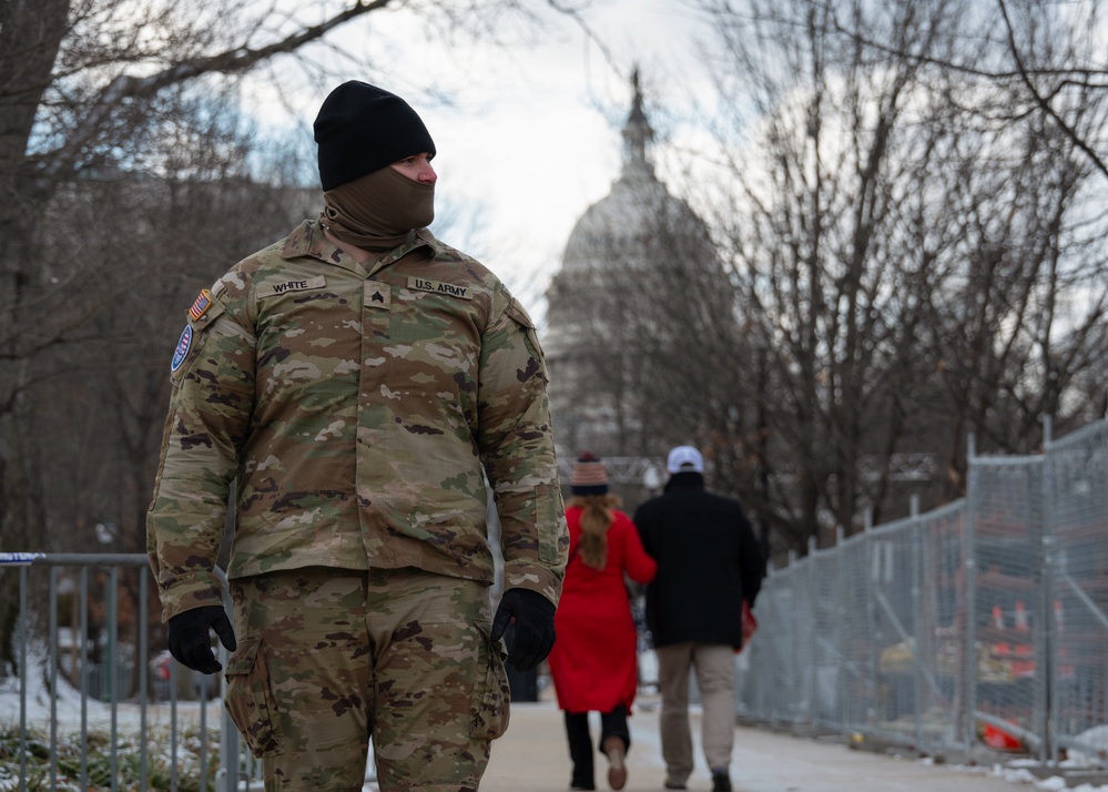 Oklahoma National Guardsman Provides Support for 60th Presidential Inauguration