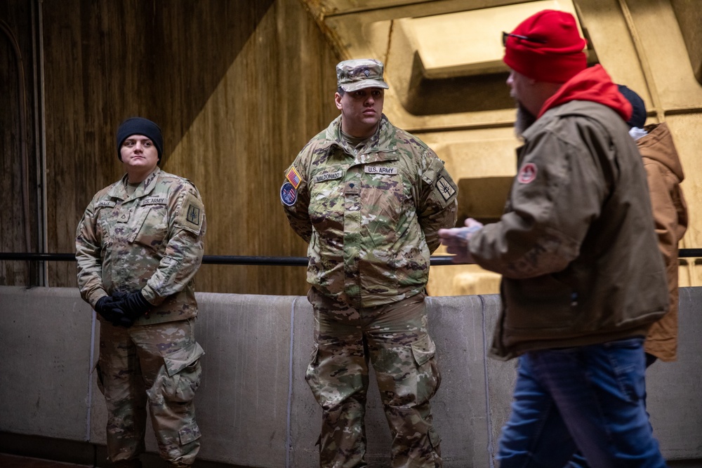 New York National Guardsmen Provide Support for the 60th Presidential Inauguration