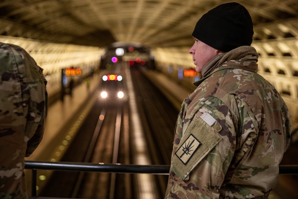 New York National Guardsmen Provide Support to Interagency Partners for the 60th Presidential Inauguration