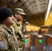 New York National Guardsmen Stands Guard at a Washington D.C. Metro Stop