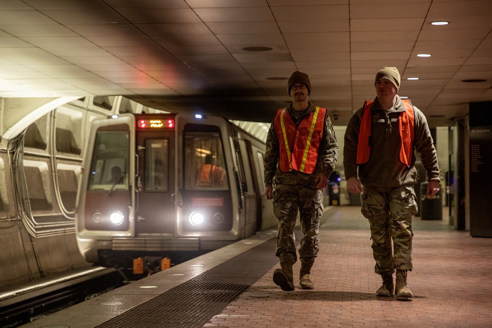 New York Air National Guard Provide Support for 60th Presidential Inauguration