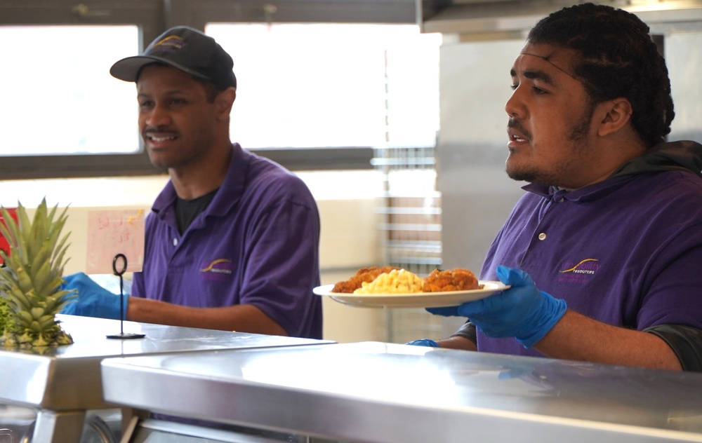 NWS Yorktown's Scudder Hall Galley celebrates MLK Day with special meal