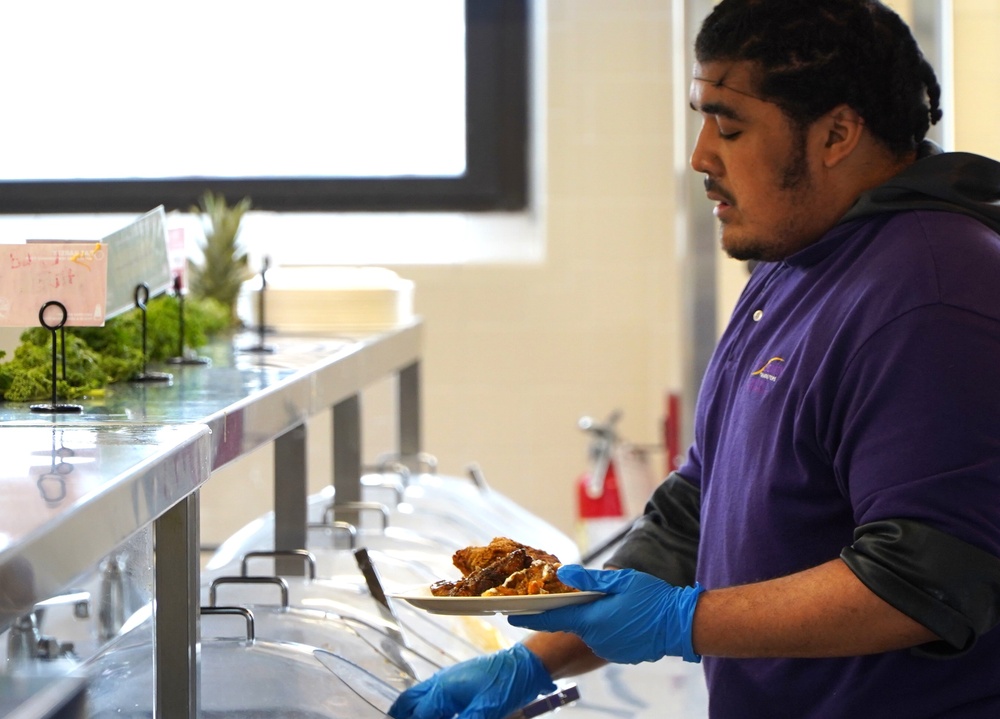 NWS Yorktown's Scudder Hall Galley celebrates MLK Day with special meal