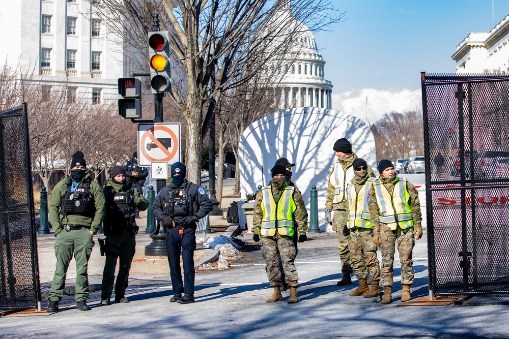 National Guard Provides Traffic and Entry Support During 60th Presidential Inauguration