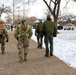 Army National Guard Soldiers Patrol National Mall Alongside Local and Federal Police Agencies During the 60th Presidential Inauguration.