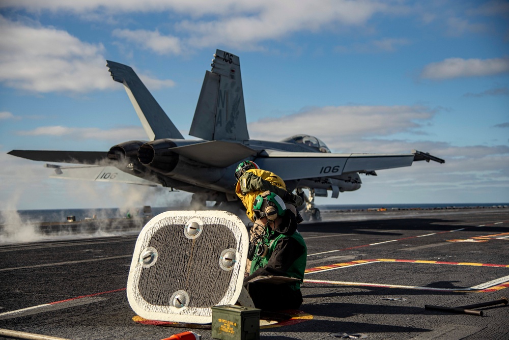 Nimitz Conducts Flight Operations