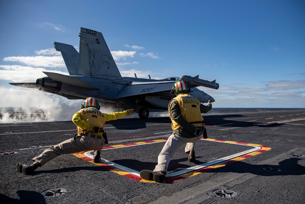 Nimitz Conducts Flight Operations